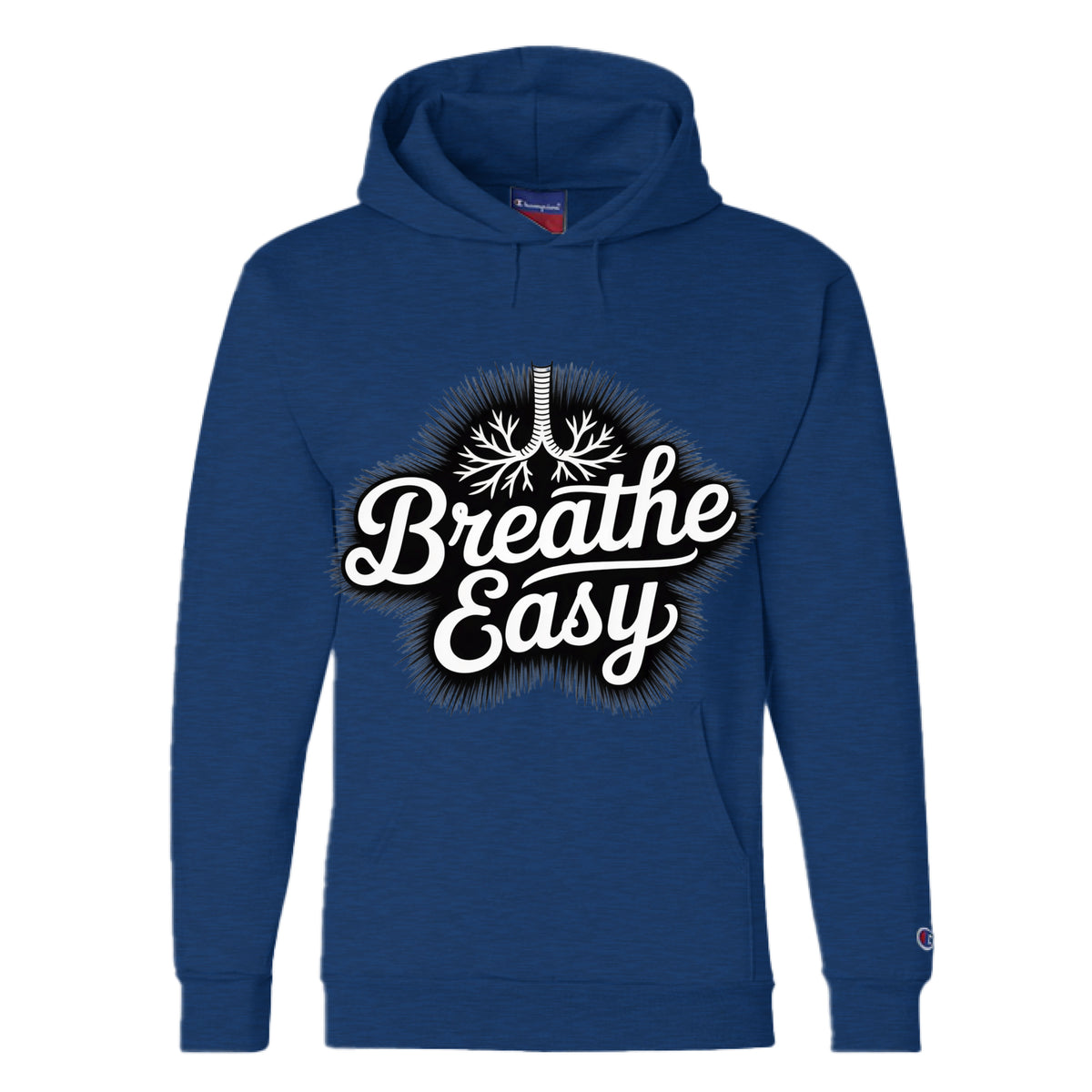 NAVY HEATHER - FRONT
